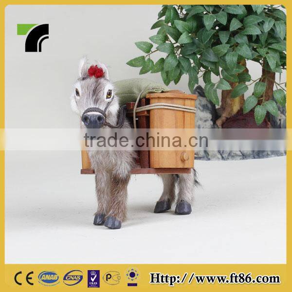 2015 novelty products for import imitated christmas donkey