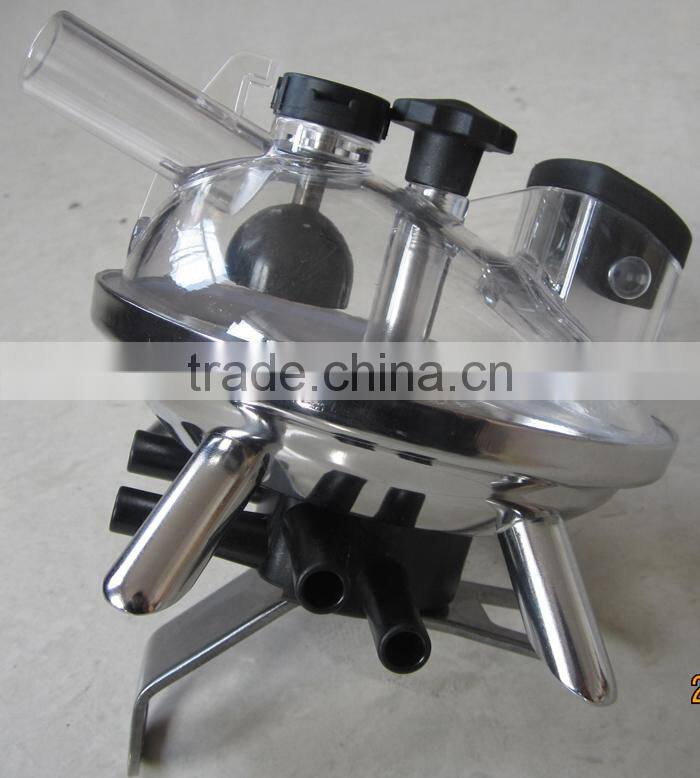 plastic milk claw 240ml unit/Cow Milking Unit/Cow Milking Cluster Set