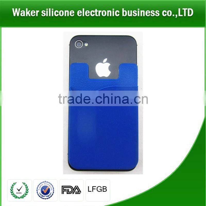 silicone hot selling universal name card holder