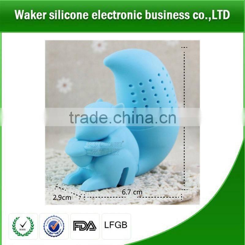 eco-friendly silicone swan shape tea steeper