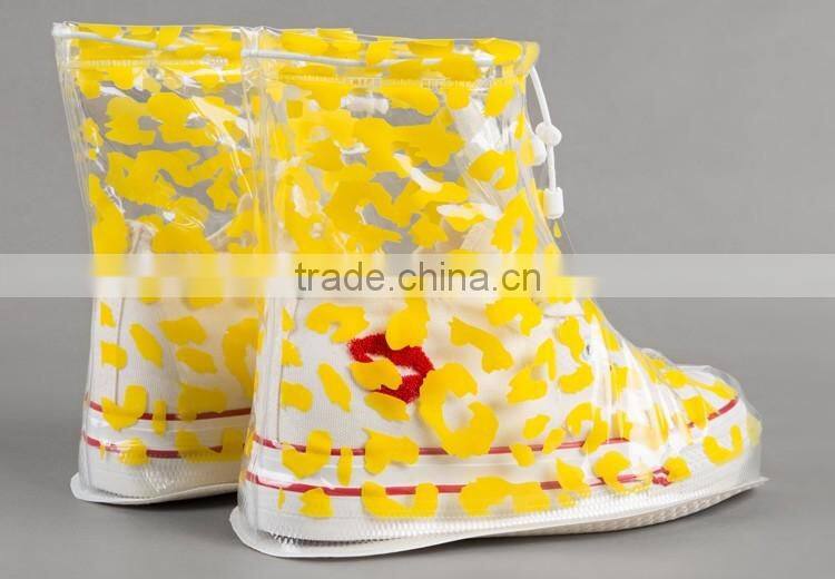 fashion rain shoes cover for women cheap plastic rain shoe cover