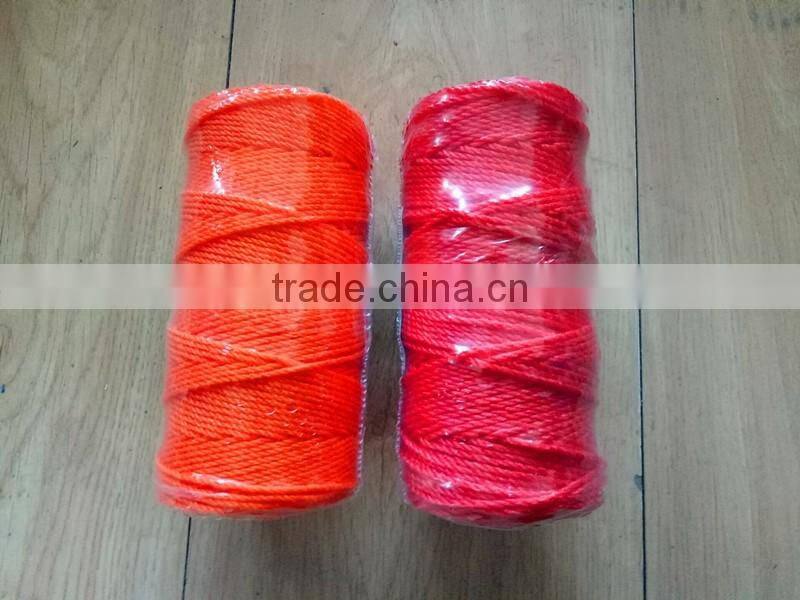 2mm 3mm 4mm nylon polyethylene poly twine ropes