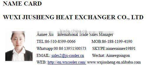 Aluminum Bar And Plate Heat Exchanger Hydraulic Oil Cooler E329D Excavator