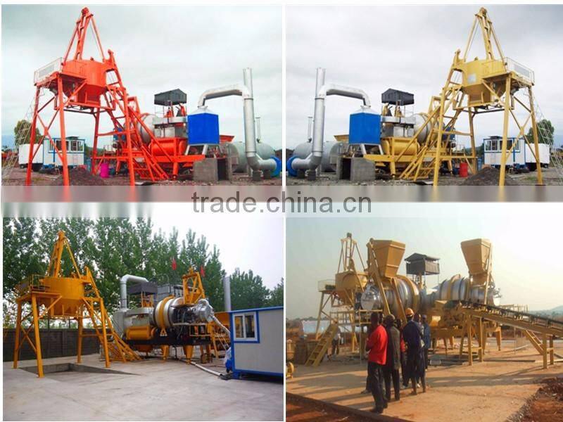 80t/h mobile asphalt mixture plant