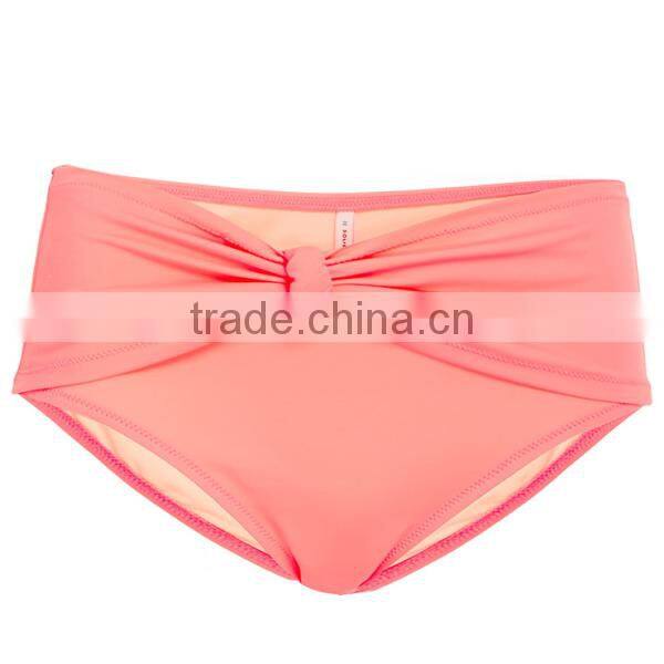 2016 new arrival custom design retro high waist girl bikinis