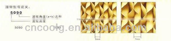 7090 high resistant corrosion evaporative cooling pad