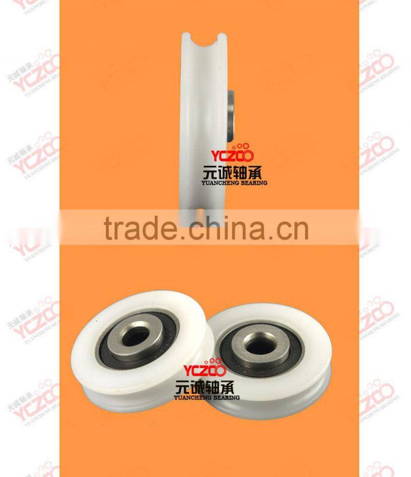 Good quality Chinese carbon roller/sliding door fitting caster pulley