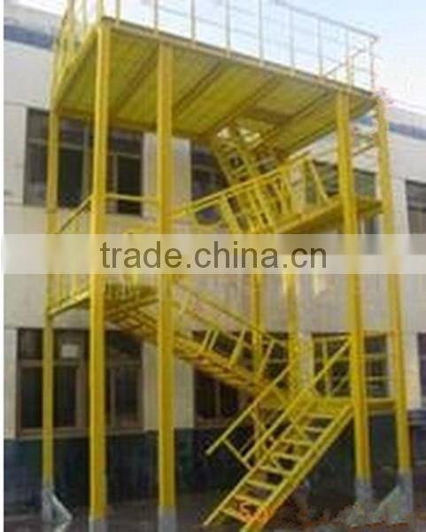 High quality and Low maintenance fiberglass suspended platform,frp aerial platform,fiberglass lift platform