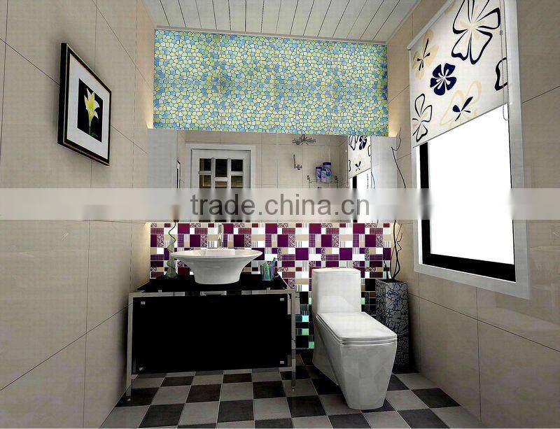 Irregular distributed Triple-color Glazed Tile