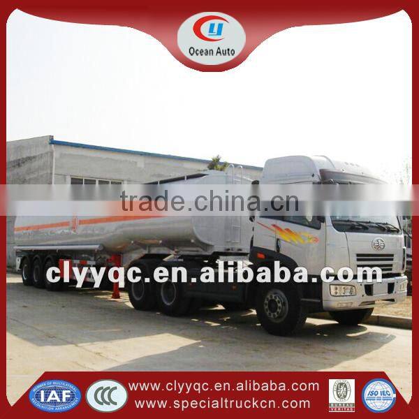 3 axle 50cbm 50,000L oil tank truck dimension for sale