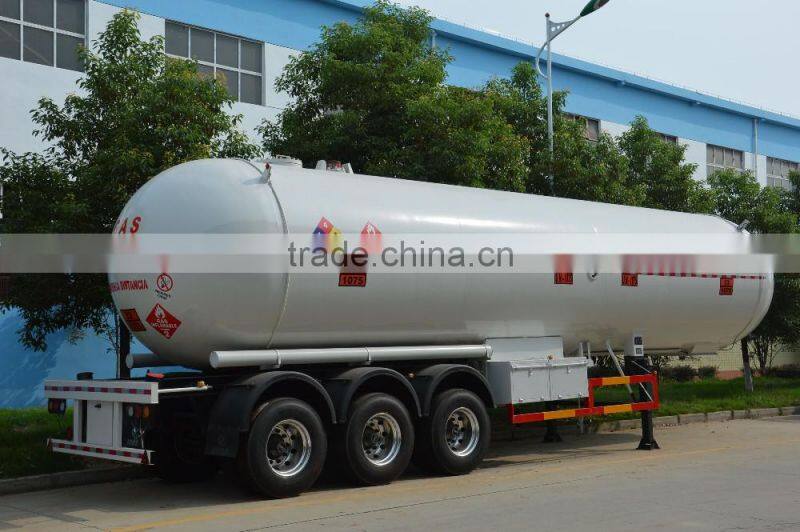 China Supplier Hot Sale Tri-axle LPG Tank Trailer