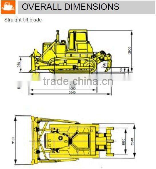 SHANTUI Popular Model Mini Bulldozer SD13 With High Quality