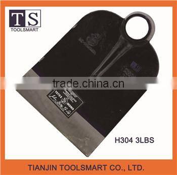 farming hand weed hoe H304 farm hoe rail steel