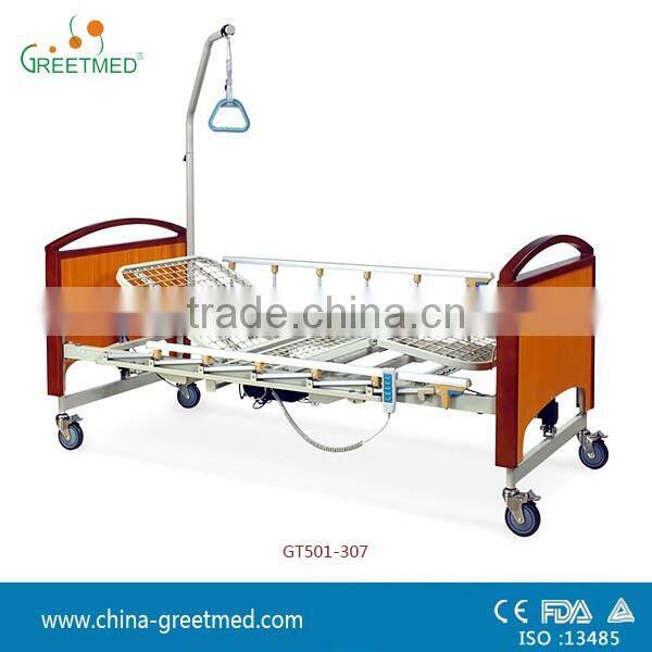 good price 2/3/5/7 functions electric hospital bed with CE/FDA approved