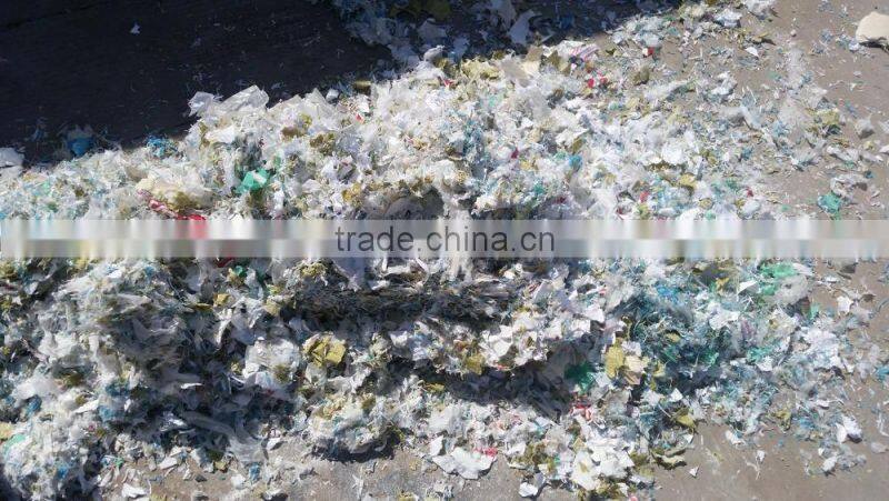 waste PP PE PVC PET plastic cleaning and washing machine line