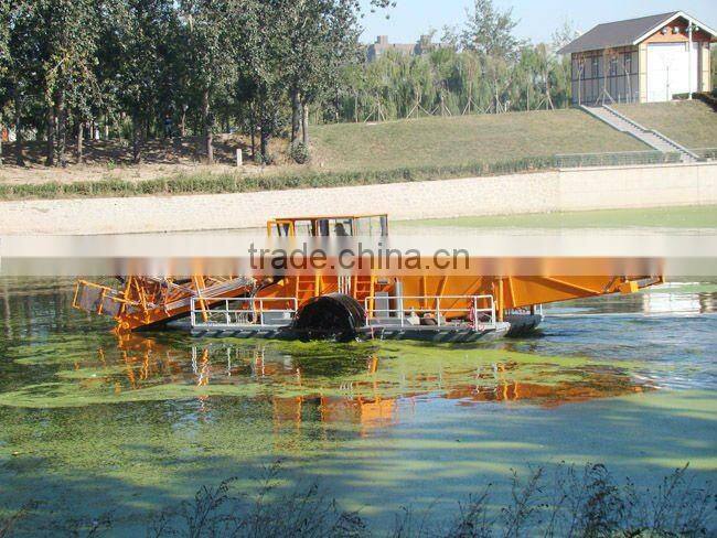 Garbage salvage ship