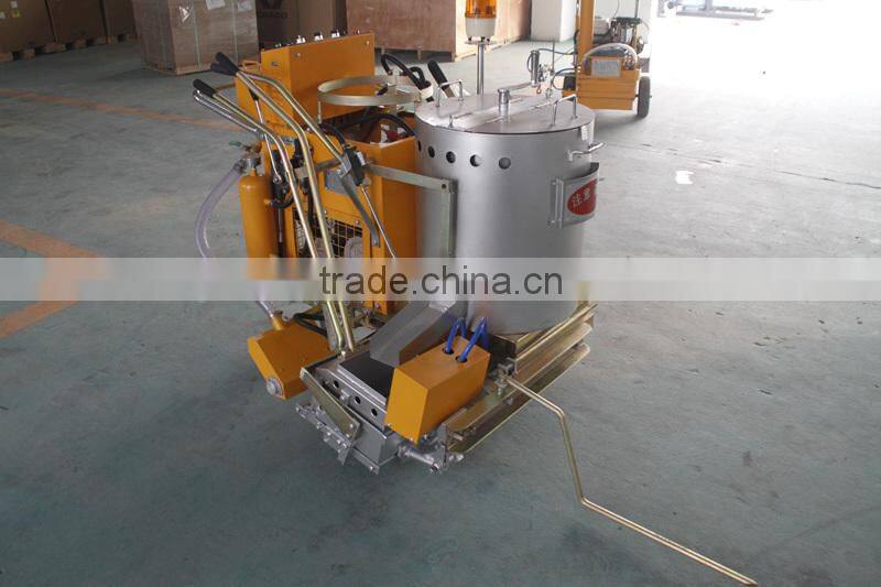 GEC senior self-propelled vibration thermoplastic blind tracks road marking machine