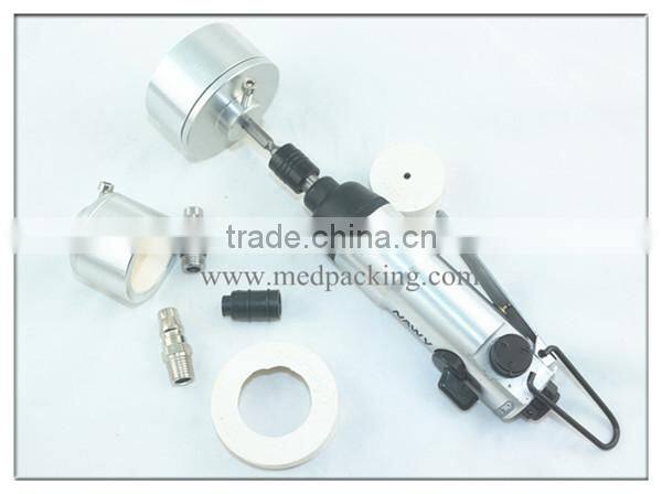 Hand held pneumatic capping Machine,easy operation manual capper,screw capping machine