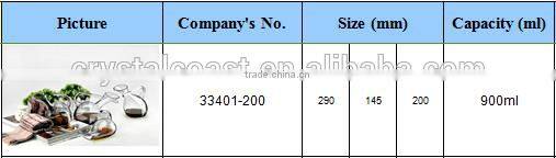 hand blown fancy looking baccarat crystal decanter portable wine decanter