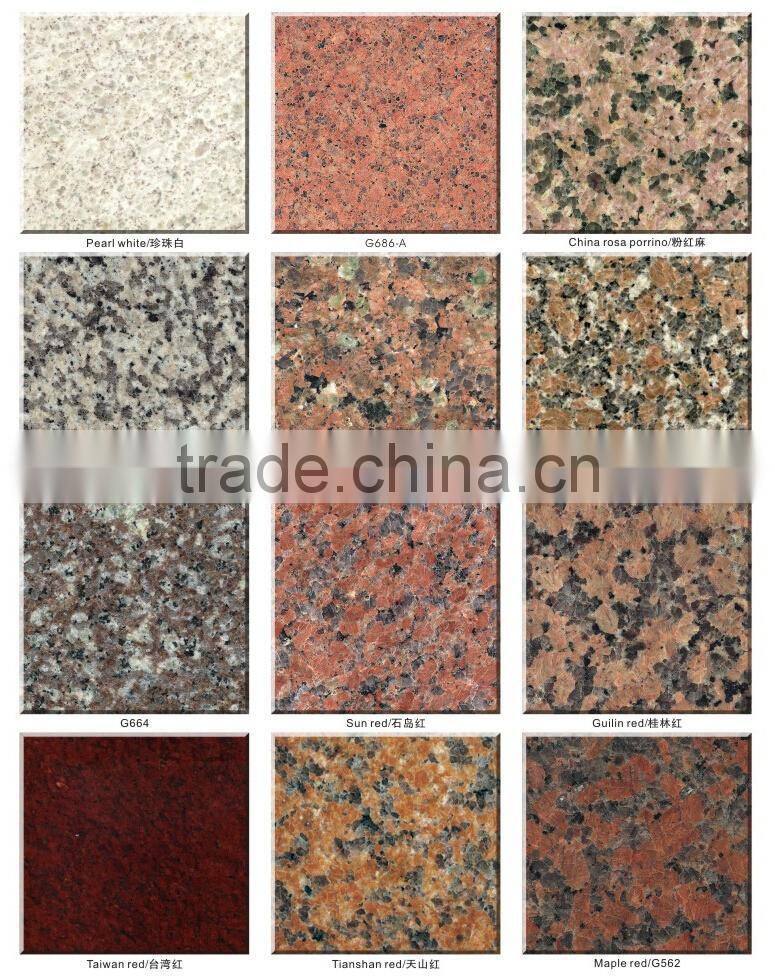 Chinese cheap beige granite kitchen countertop