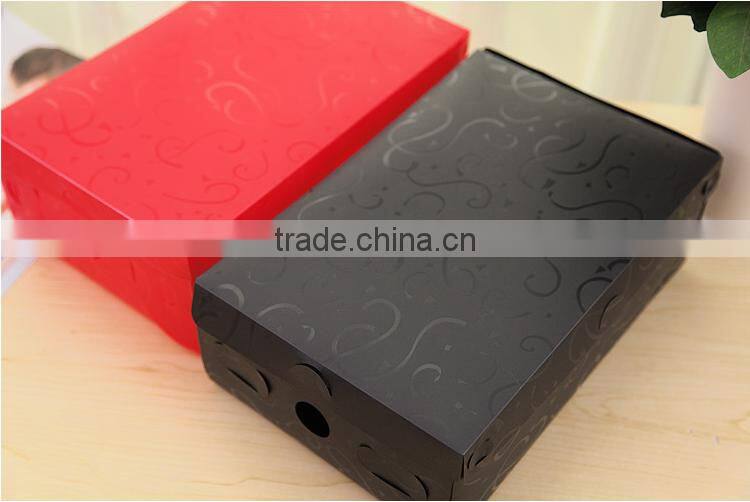 Q1126 wholesale colorful plastic shoes storage box