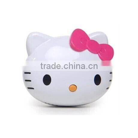 Hello Kitty shape real 4400mAh cartoon power bank