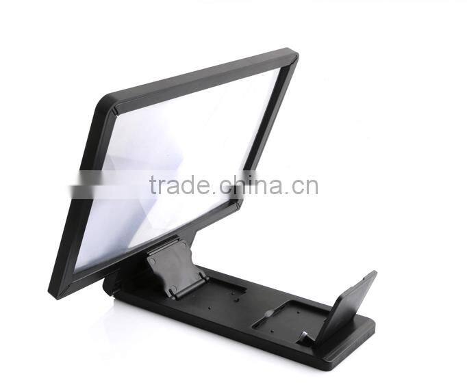 2015 New Arrival 3D Enlarged Screen Magnifier For Mobile Phones Fasion Design Stand For Mobile Phone Screen 4.7 Comes to Be 8.2