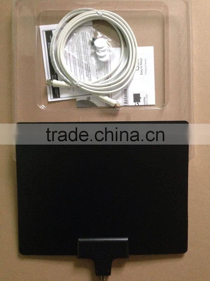 High quality portable tv antenna / Indoor HD TV ANTENNA/ Digital Antenna For USA