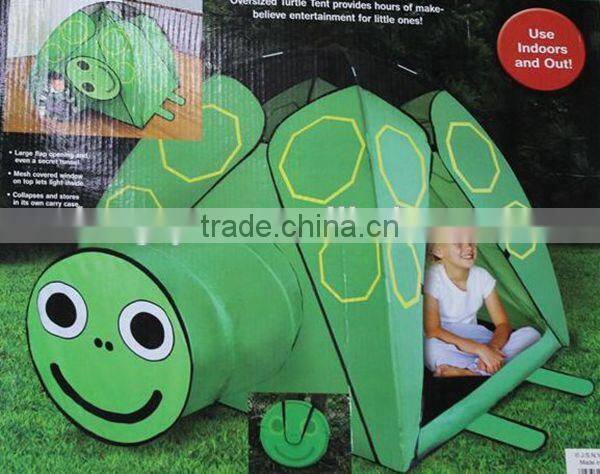 Cute animal printing baby play tent house kids animal playing tent