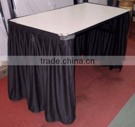 hotsale black conference table skirting