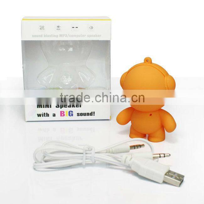 Creative fashion green music small speaker