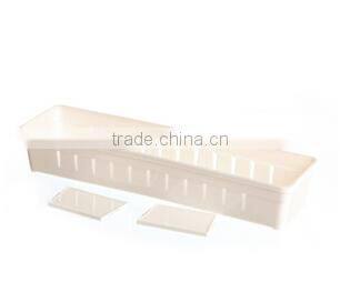 Fashion 3 Lattices Sundries Plastic Divided Storage Box/DIY Storage Box