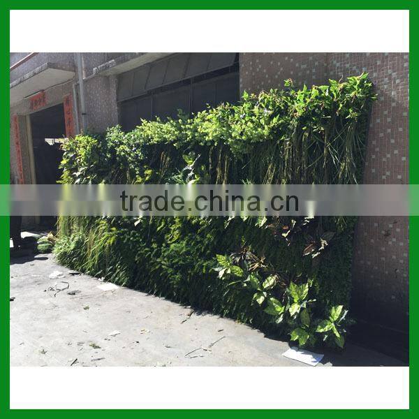 Artificial green plant wall