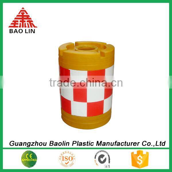 Plastic Road Anti-bump Barrel For Road Safety