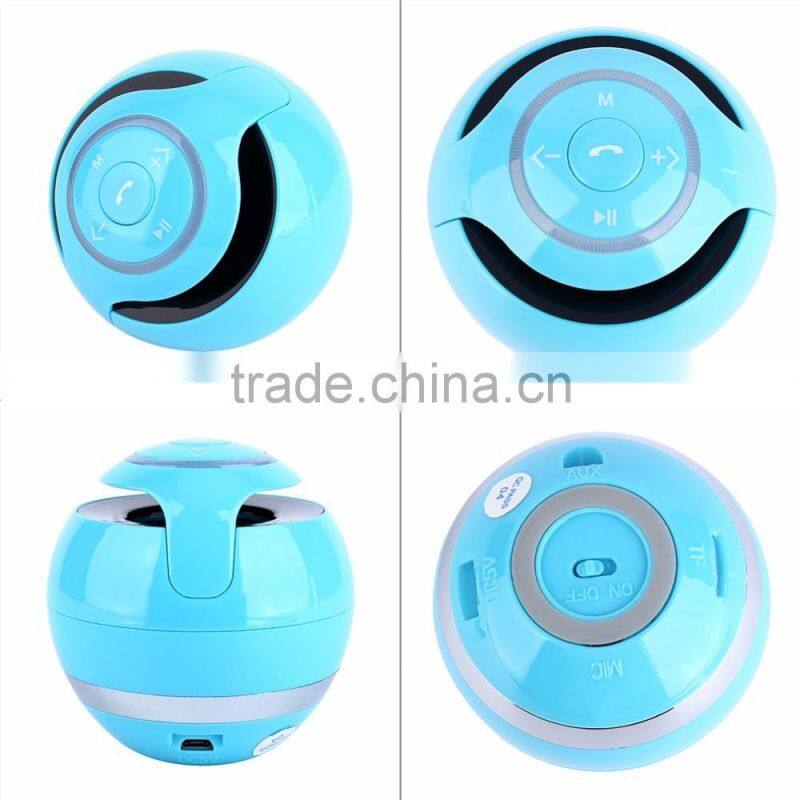 2017 New products mini portable bluetooth speakers with fm radio