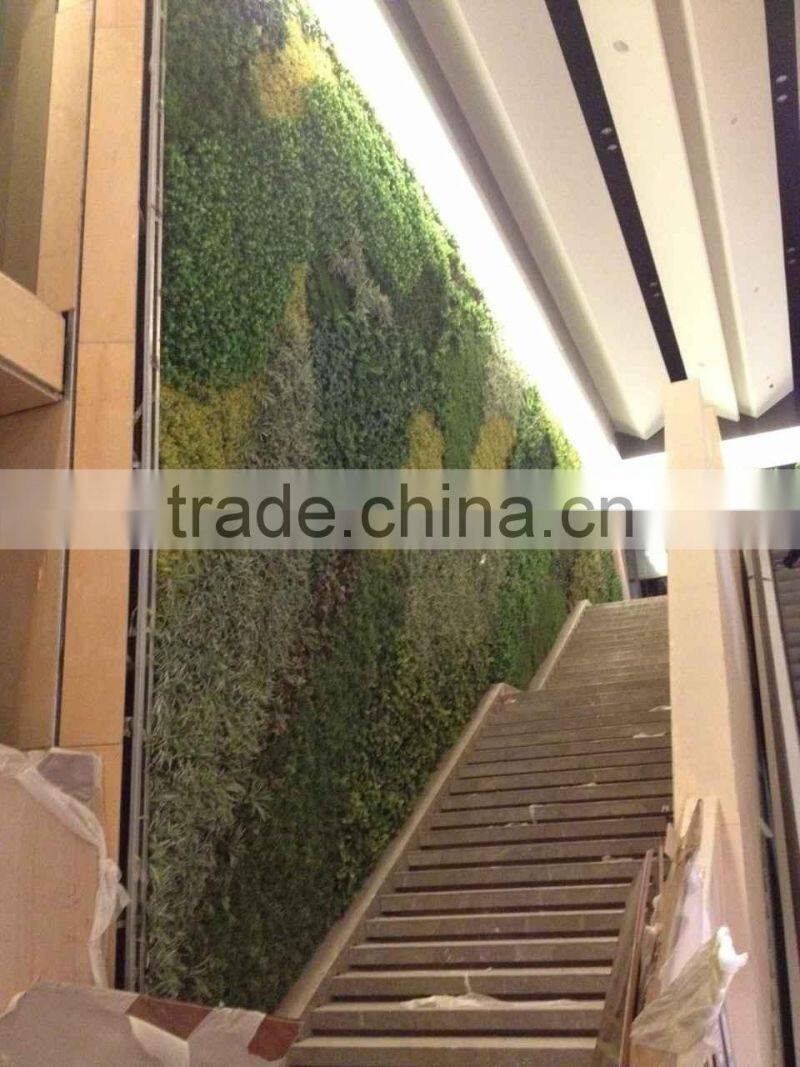 Hot sale artificial vertical grass plants modular wall