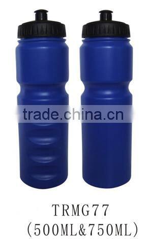 500ml&750ml food grade plastic logo printed sports water bottle