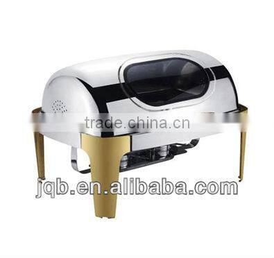 fast food restaurant equipment visible stainless steel food warmer chafing dish