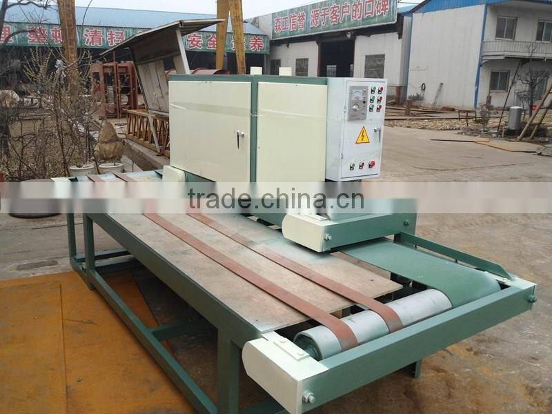 Veneer oblique polishing machine / Veneer scarfing machine / veneer jointing machine