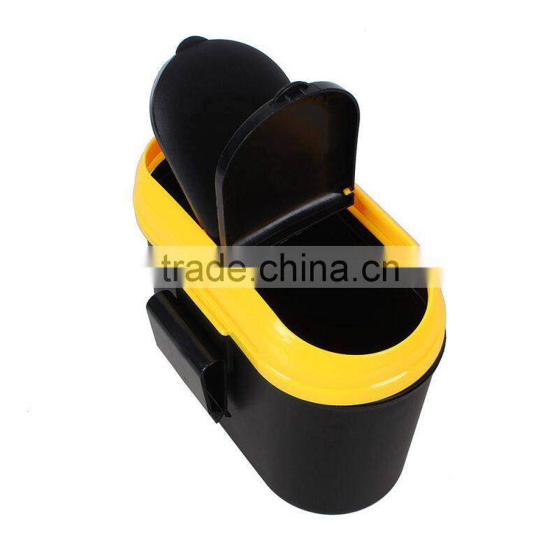 Car Trash Mini Cup Box Can Car Garbage Bin Dust Rubbish Box Car Car Trash Garbage Can Wastebin A0270