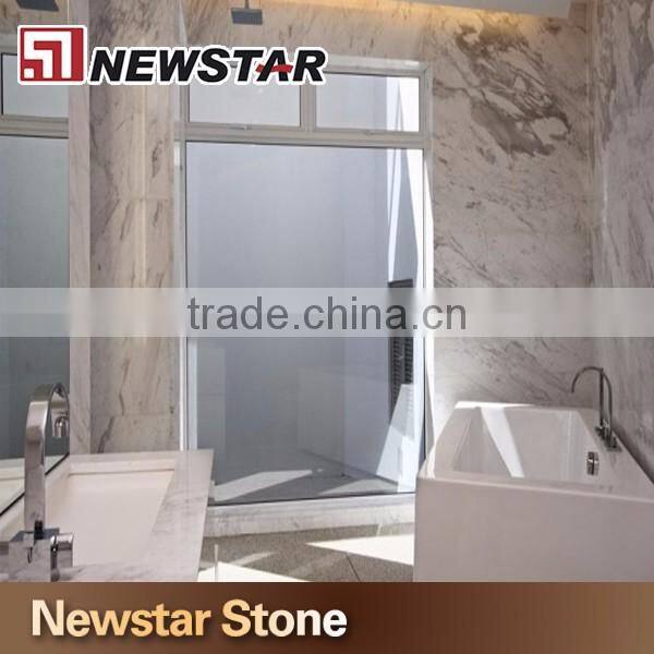 Newstar Volakas White Marble Tile Stone Flooring Color Tile