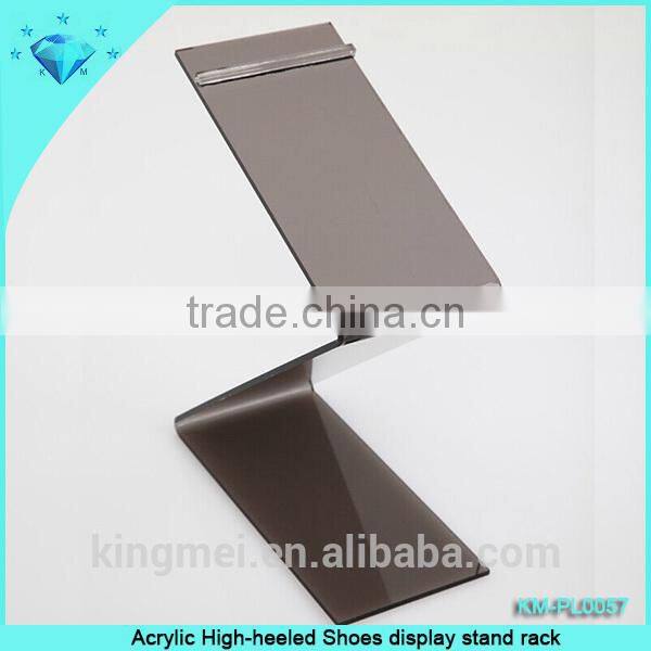 Fashion and high Acrylic High-heeled Shoes display stand rack