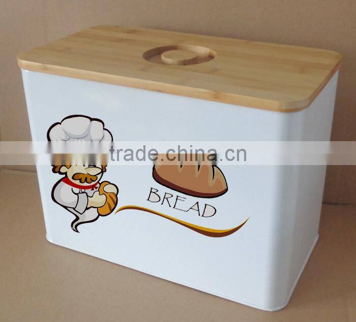 Oval shape Bread Bins in White/Blue/Purple/Pink color