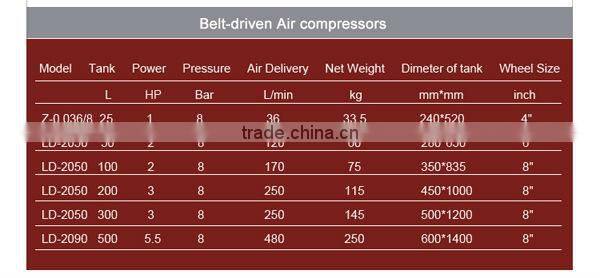 Portable Direct Driven Piston Air Compressor ST09