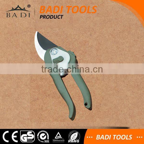 soft touch grape scissors pruning shears/anvil cutter pruner/bypass secateur