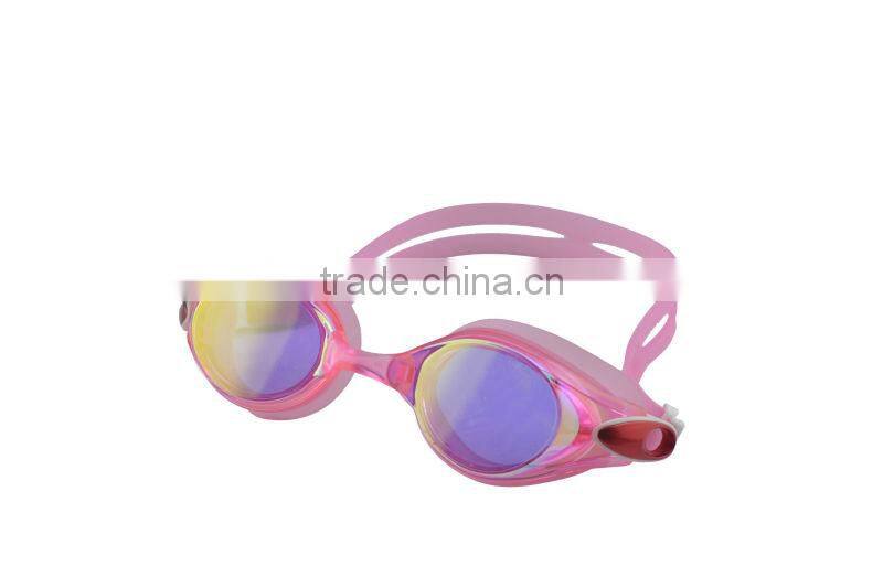 2013 Best selling Fashional custom design mirror swim goggle(MM-6900)