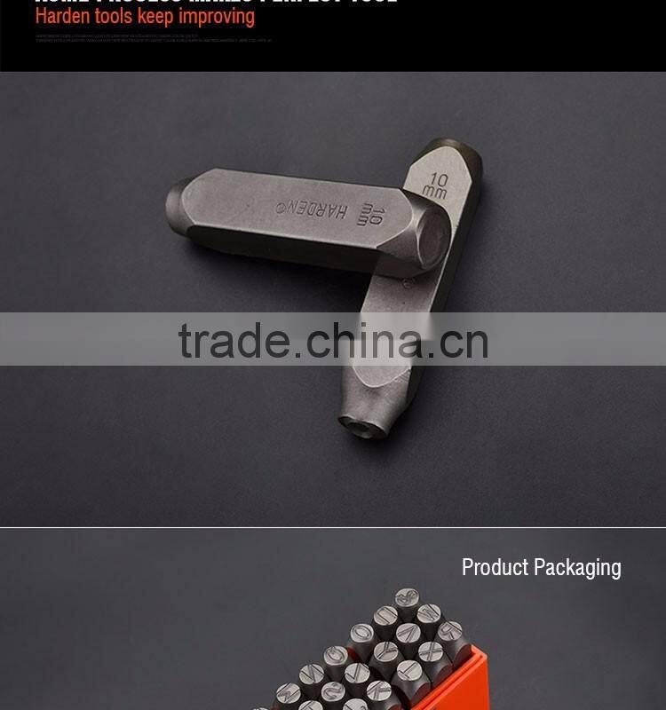 Professional 8mm 27PCS Steel Letters