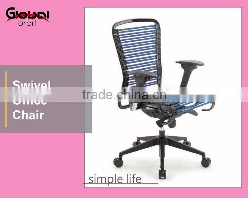 High quality armrest office chair, simple design executive mesh chair