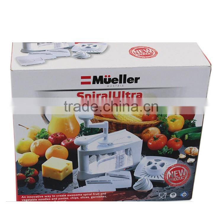 2017 kitchen Multi-function vegetable spiralizer mandoline slicer crtrus juice