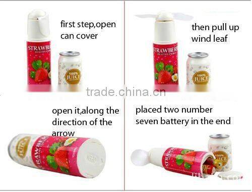 Sunlike SLF001 As seen on TV mini portable electric plastic craft fan of animal fashion design